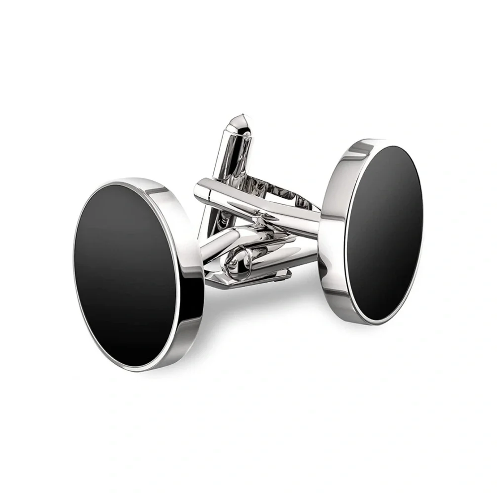 Stainless Steel Cuff Links Classic Tuxedo Shirt Cufflinks-